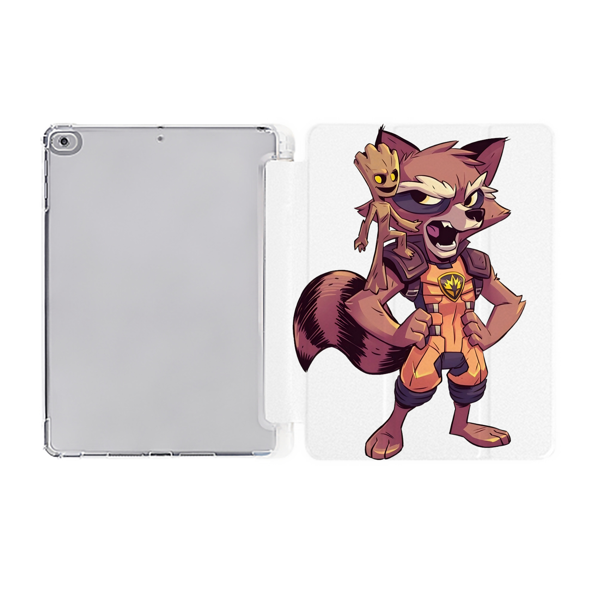 （画像用） アベンジャーズ The Avengers IPad ケース ペン収納付き 三つ折りスタンド PUレザー×シリコン 対応機種9.5/10.5/10.9インチ